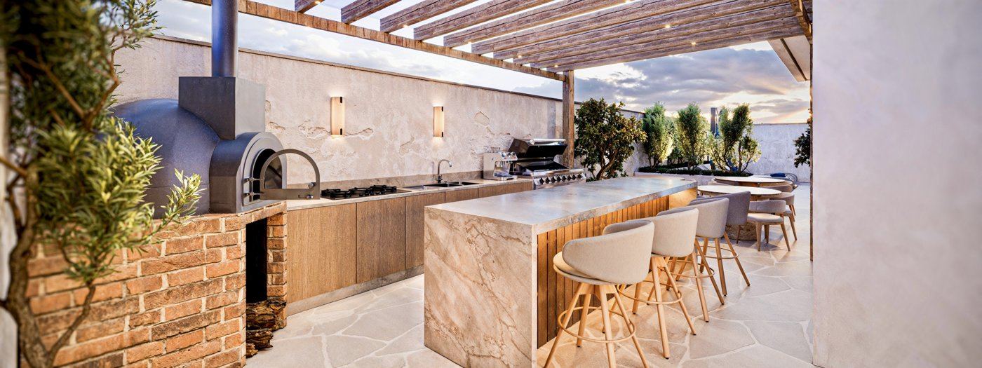 Breeze, Espaço gourmet