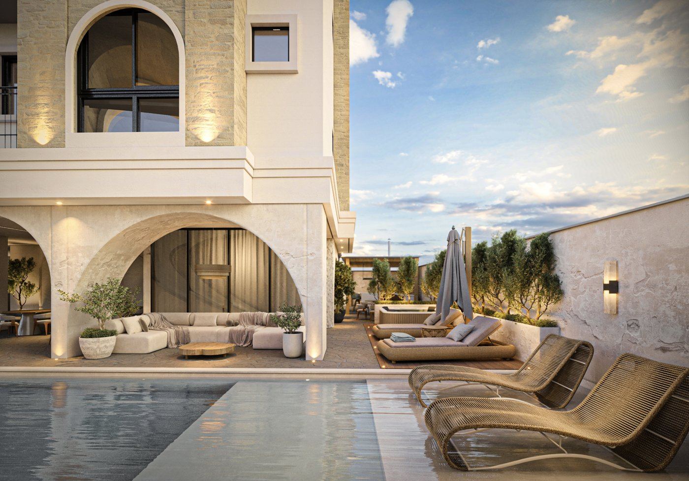 Breeze, Piscina